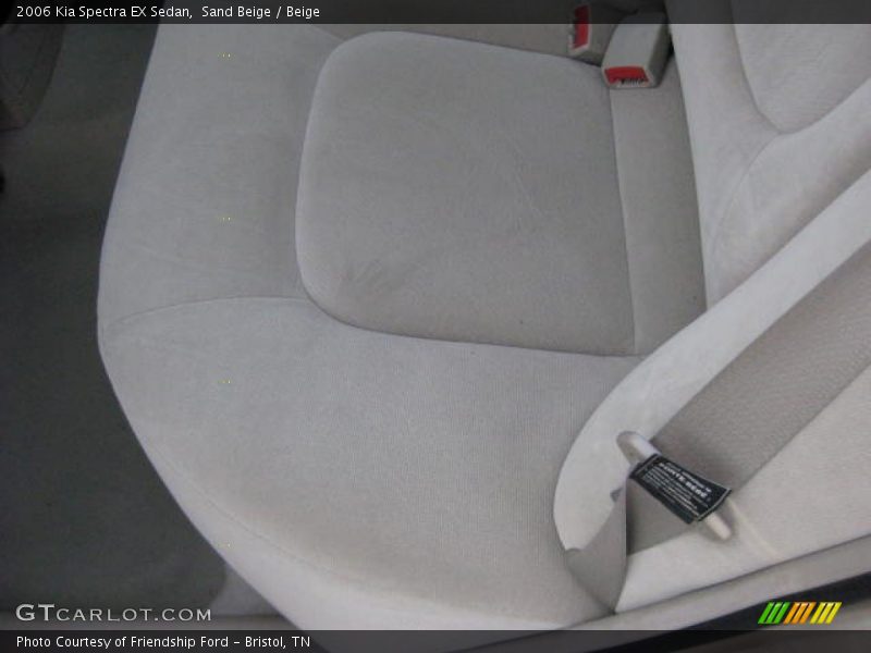 Sand Beige / Beige 2006 Kia Spectra EX Sedan