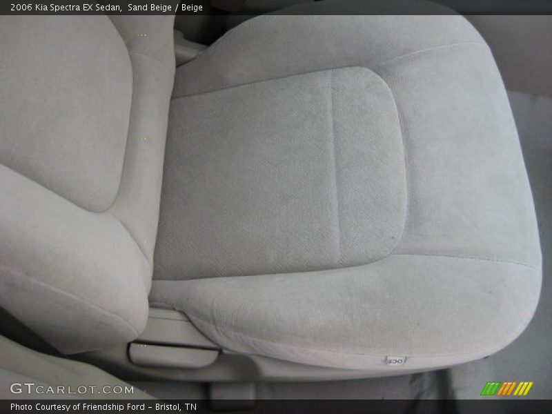 Sand Beige / Beige 2006 Kia Spectra EX Sedan