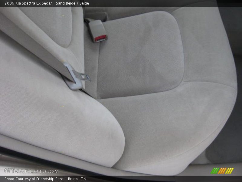 Sand Beige / Beige 2006 Kia Spectra EX Sedan