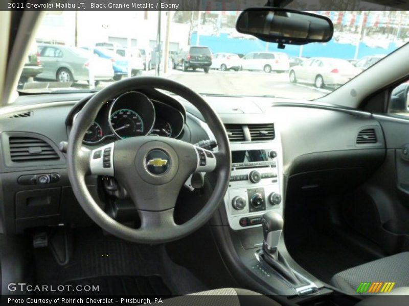 Dashboard of 2011 Malibu LT
