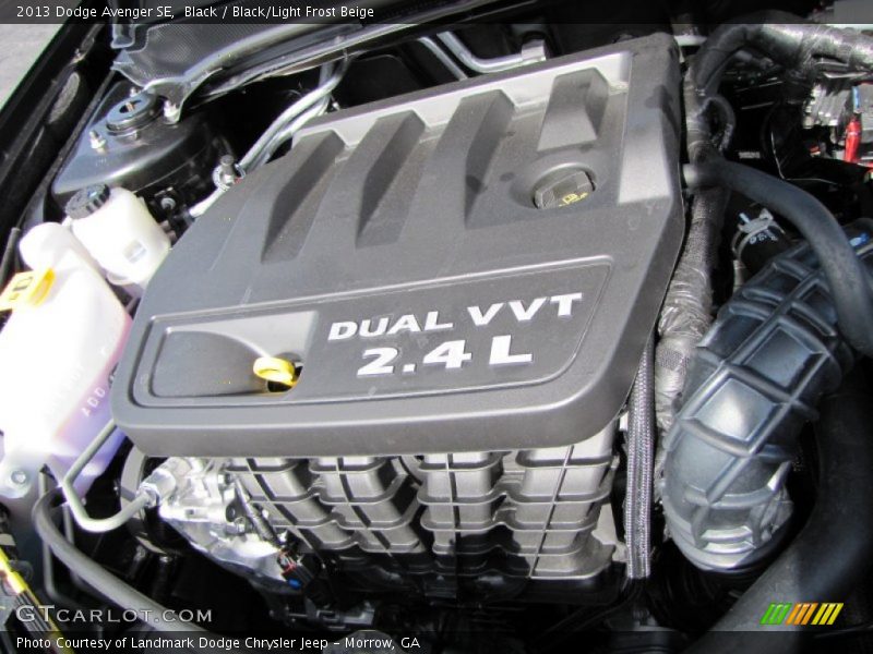 Black / Black/Light Frost Beige 2013 Dodge Avenger SE