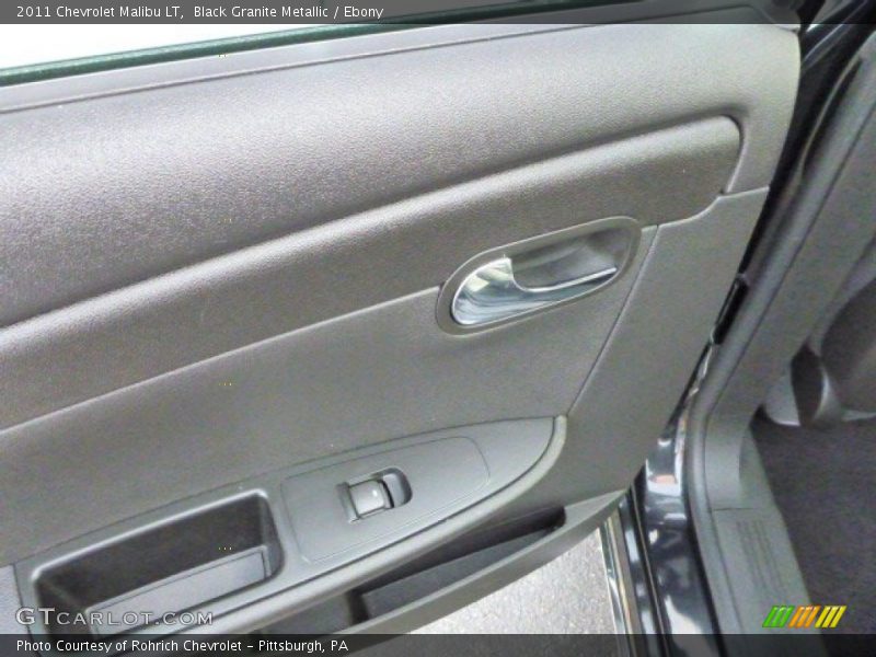 Black Granite Metallic / Ebony 2011 Chevrolet Malibu LT
