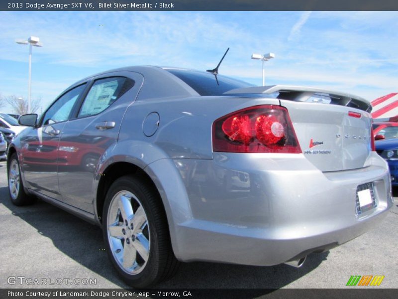 Billet Silver Metallic / Black 2013 Dodge Avenger SXT V6