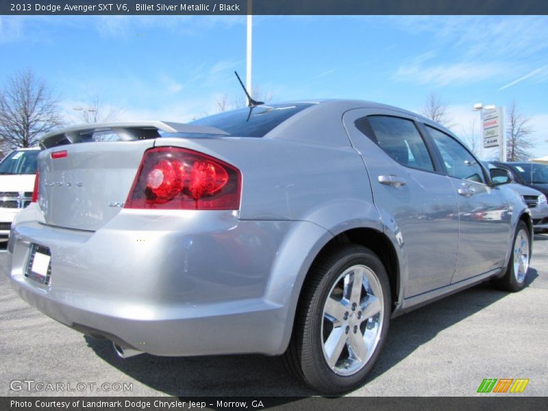 Billet Silver Metallic / Black 2013 Dodge Avenger SXT V6