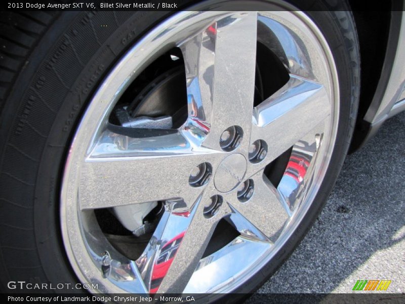 Billet Silver Metallic / Black 2013 Dodge Avenger SXT V6