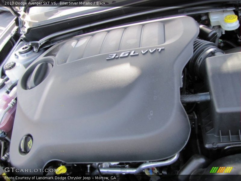 Billet Silver Metallic / Black 2013 Dodge Avenger SXT V6