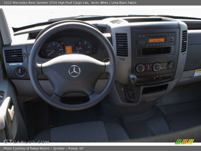 Dashboard of 2013 Sprinter 3500 High Roof Cargo Van