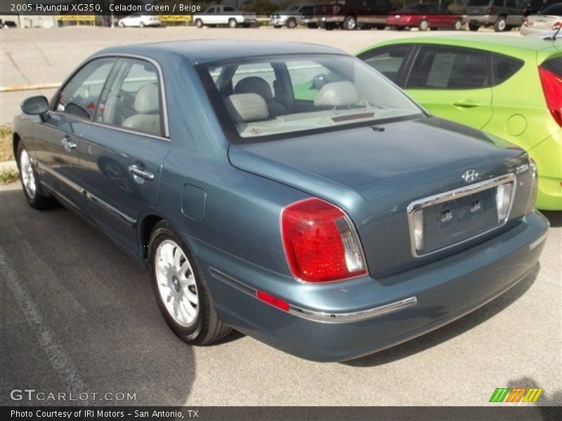 Celadon Green / Beige 2005 Hyundai XG350