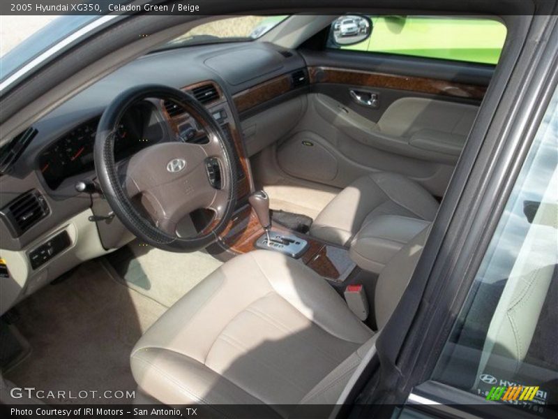 Celadon Green / Beige 2005 Hyundai XG350