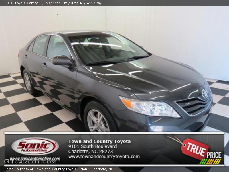 Magnetic Gray Metallic / Ash Gray 2010 Toyota Camry LE