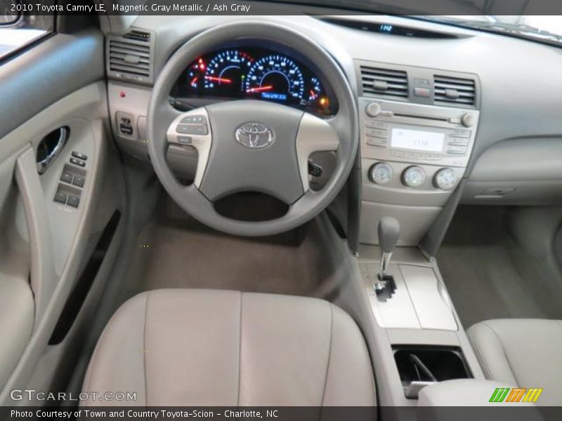 Dashboard of 2010 Camry LE