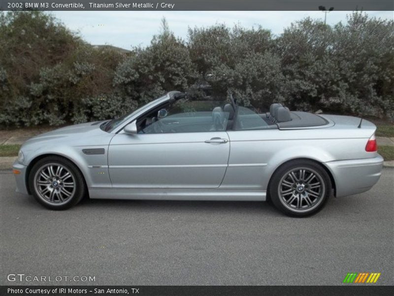  2002 M3 Convertible Titanium Silver Metallic