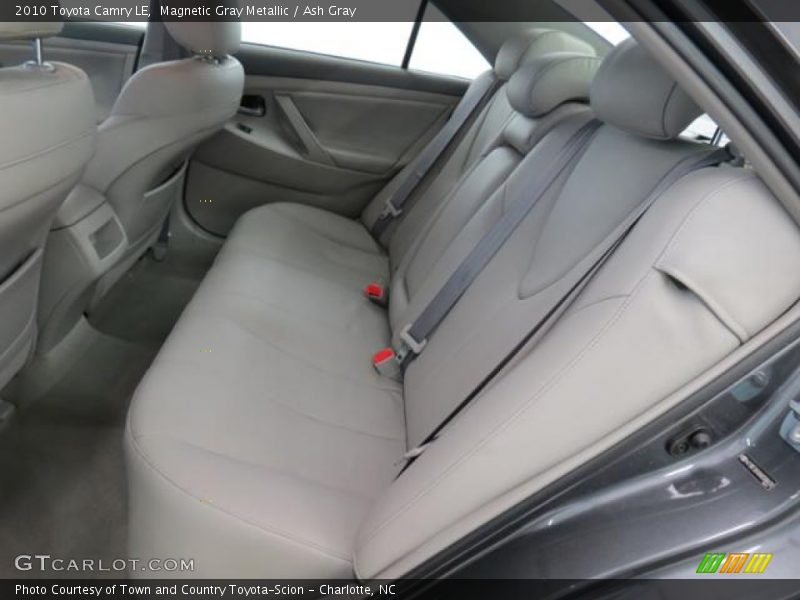 Rear Seat of 2010 Camry LE