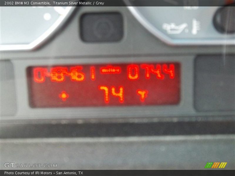 Titanium Silver Metallic / Grey 2002 BMW M3 Convertible