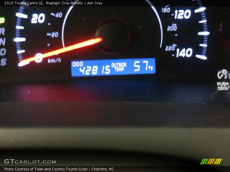 Magnetic Gray Metallic / Ash Gray 2010 Toyota Camry LE