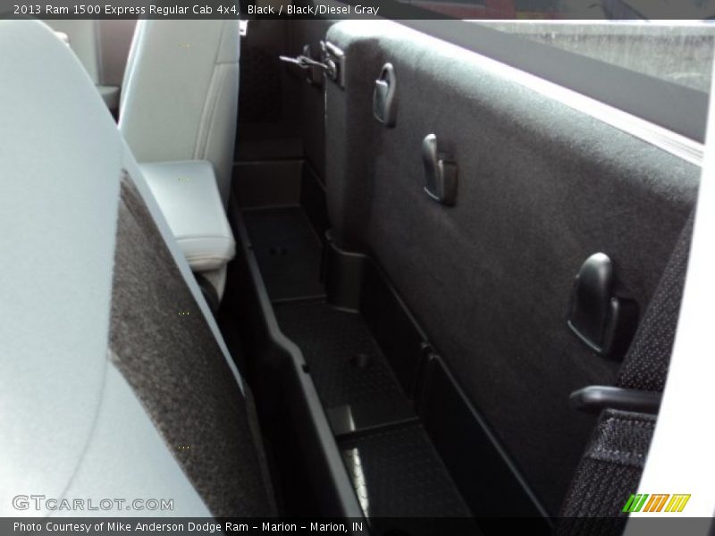 Black / Black/Diesel Gray 2013 Ram 1500 Express Regular Cab 4x4