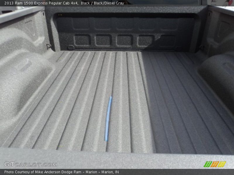Black / Black/Diesel Gray 2013 Ram 1500 Express Regular Cab 4x4