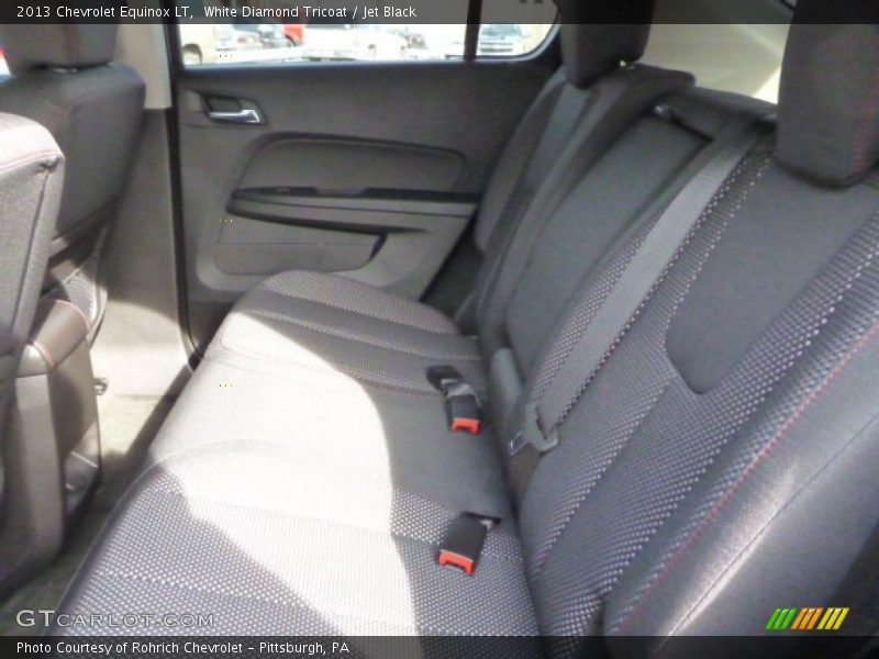 White Diamond Tricoat / Jet Black 2013 Chevrolet Equinox LT