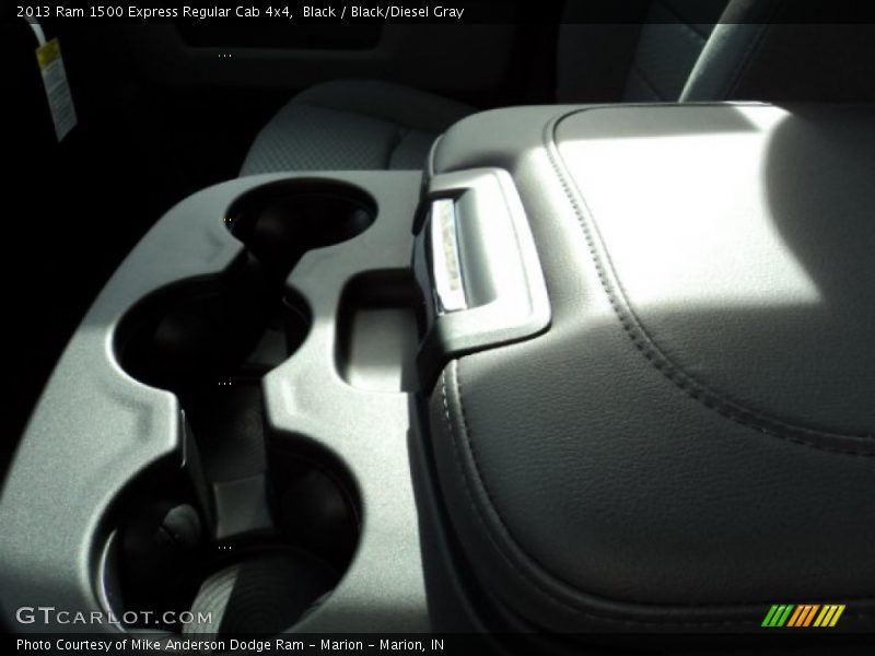 Black / Black/Diesel Gray 2013 Ram 1500 Express Regular Cab 4x4