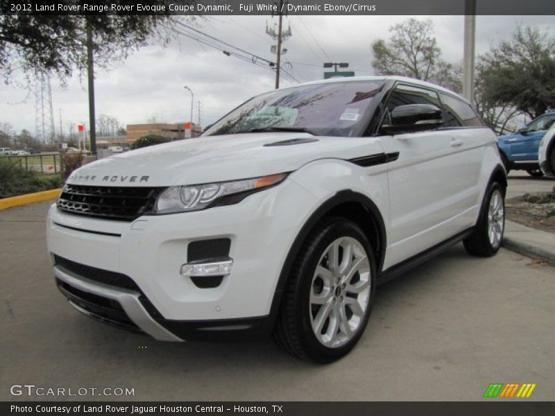 Front 3/4 View of 2012 Range Rover Evoque Coupe Dynamic
