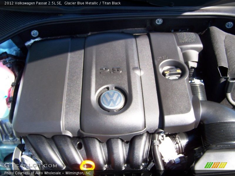  2012 Passat 2.5L SE Engine - 2.5 Liter DOHC 20-Valve 5 Cylinder