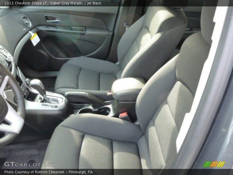 Cyber Gray Metallic / Jet Black 2013 Chevrolet Cruze LT