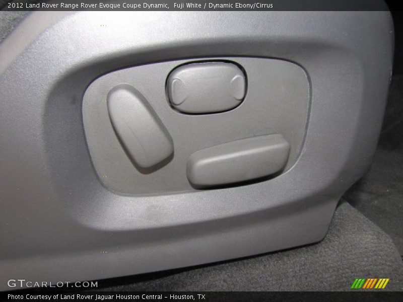 Fuji White / Dynamic Ebony/Cirrus 2012 Land Rover Range Rover Evoque Coupe Dynamic