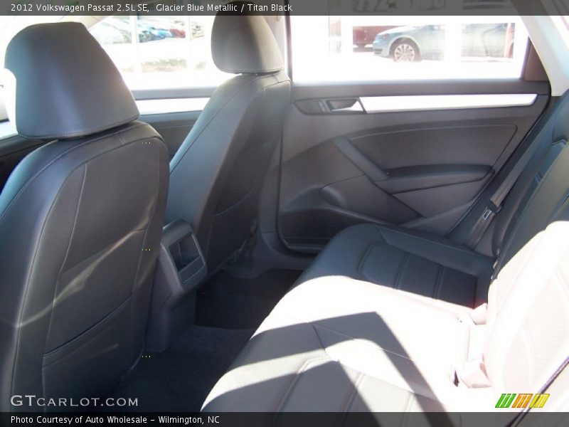 Glacier Blue Metallic / Titan Black 2012 Volkswagen Passat 2.5L SE