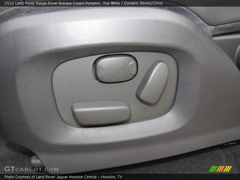 Fuji White / Dynamic Ebony/Cirrus 2012 Land Rover Range Rover Evoque Coupe Dynamic