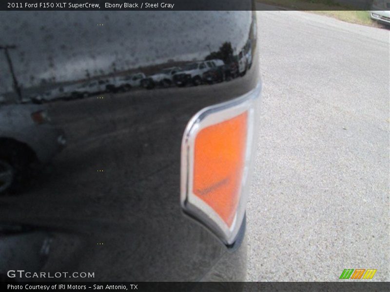 Ebony Black / Steel Gray 2011 Ford F150 XLT SuperCrew