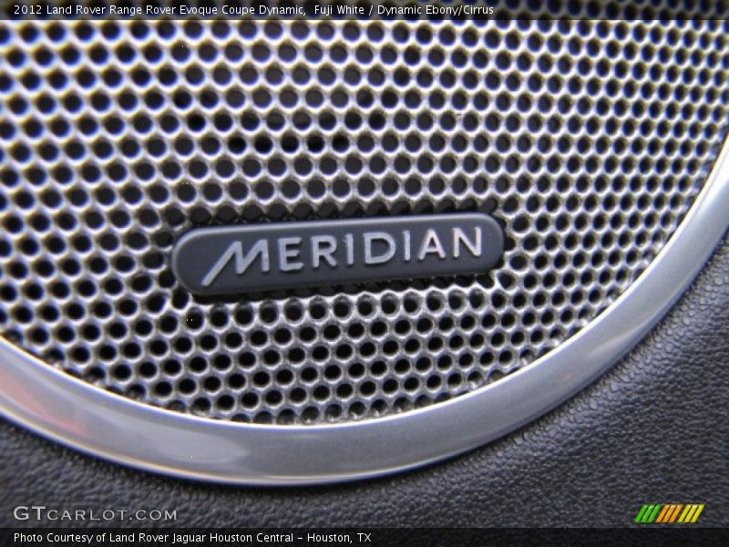 Fuji White / Dynamic Ebony/Cirrus 2012 Land Rover Range Rover Evoque Coupe Dynamic