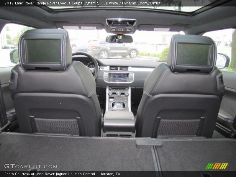 Fuji White / Dynamic Ebony/Cirrus 2012 Land Rover Range Rover Evoque Coupe Dynamic