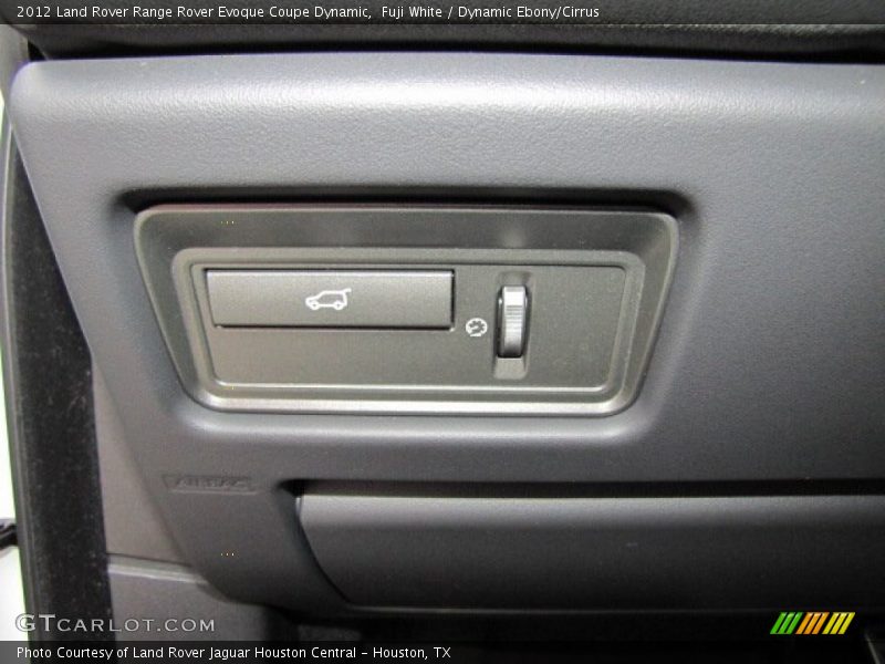 Fuji White / Dynamic Ebony/Cirrus 2012 Land Rover Range Rover Evoque Coupe Dynamic