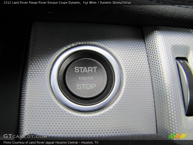 Controls of 2012 Range Rover Evoque Coupe Dynamic