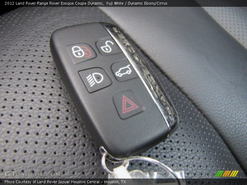 Keys of 2012 Range Rover Evoque Coupe Dynamic