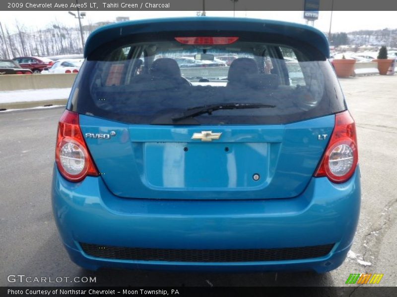 Tahiti Green / Charcoal 2009 Chevrolet Aveo Aveo5 LT