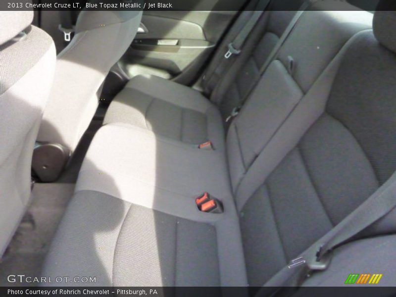 Blue Topaz Metallic / Jet Black 2013 Chevrolet Cruze LT