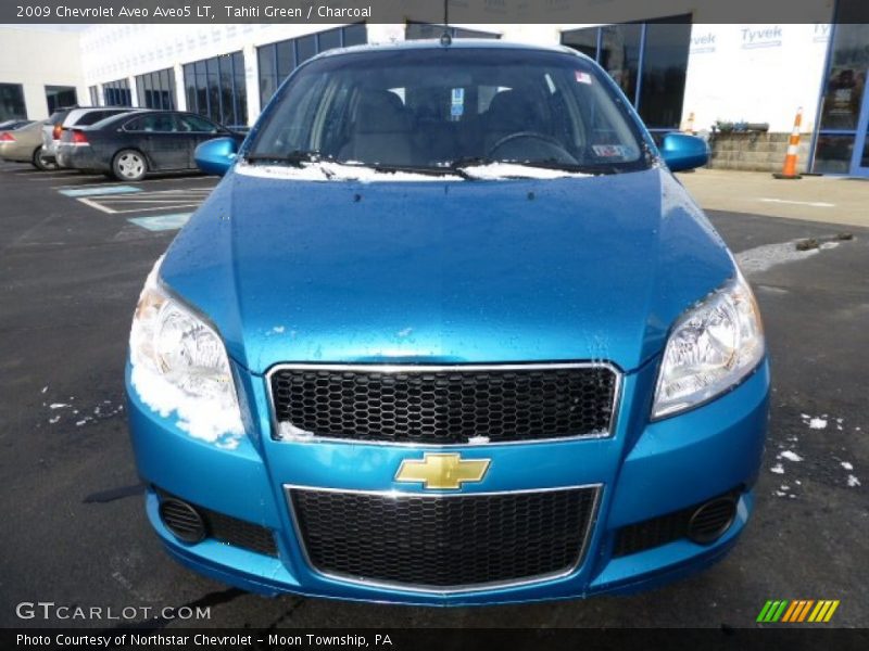 Tahiti Green / Charcoal 2009 Chevrolet Aveo Aveo5 LT