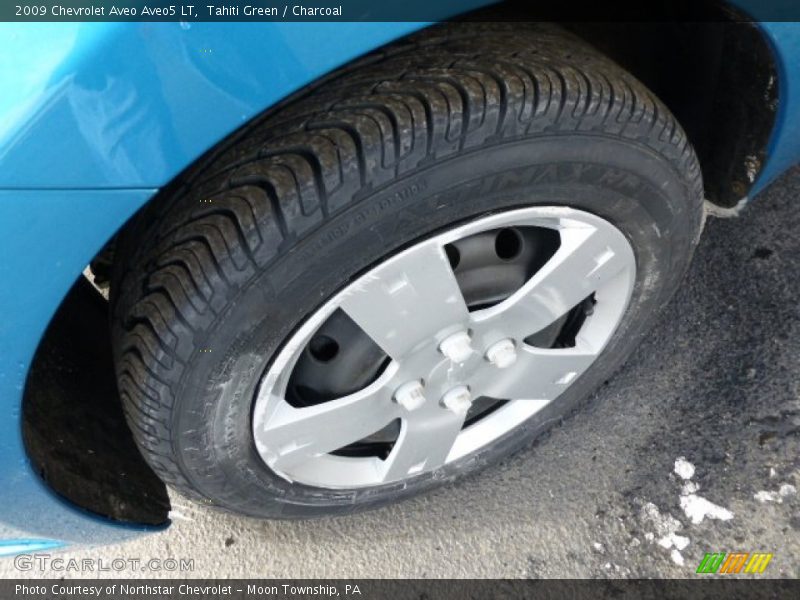 Tahiti Green / Charcoal 2009 Chevrolet Aveo Aveo5 LT