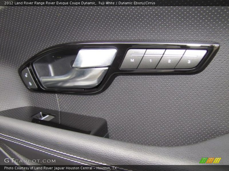 Controls of 2012 Range Rover Evoque Coupe Dynamic