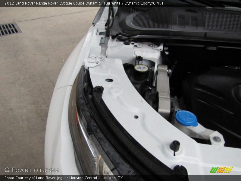 Fuji White / Dynamic Ebony/Cirrus 2012 Land Rover Range Rover Evoque Coupe Dynamic