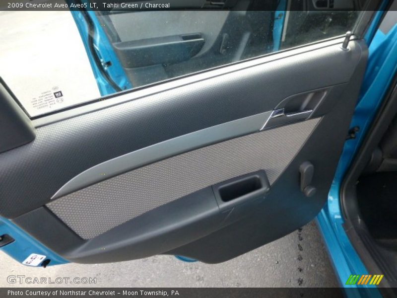 Tahiti Green / Charcoal 2009 Chevrolet Aveo Aveo5 LT