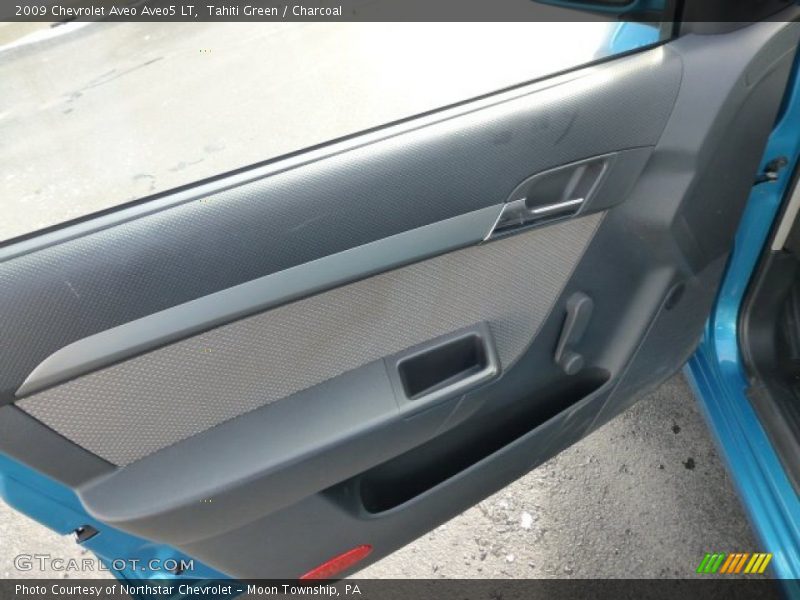 Tahiti Green / Charcoal 2009 Chevrolet Aveo Aveo5 LT