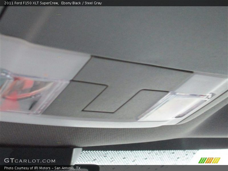 Ebony Black / Steel Gray 2011 Ford F150 XLT SuperCrew