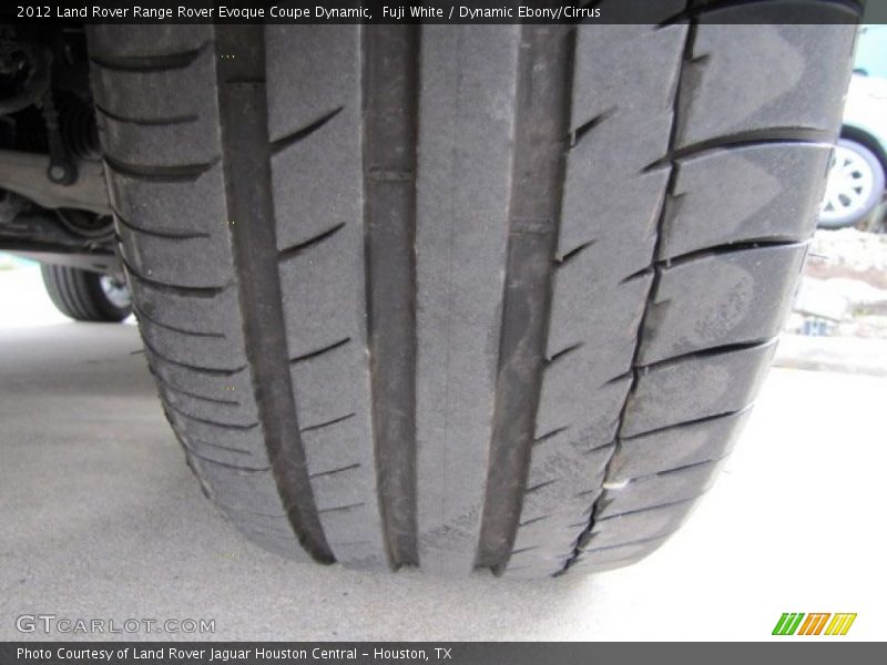 Fuji White / Dynamic Ebony/Cirrus 2012 Land Rover Range Rover Evoque Coupe Dynamic