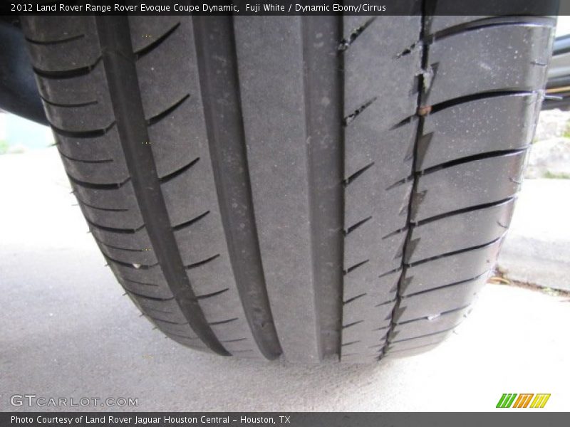 Fuji White / Dynamic Ebony/Cirrus 2012 Land Rover Range Rover Evoque Coupe Dynamic