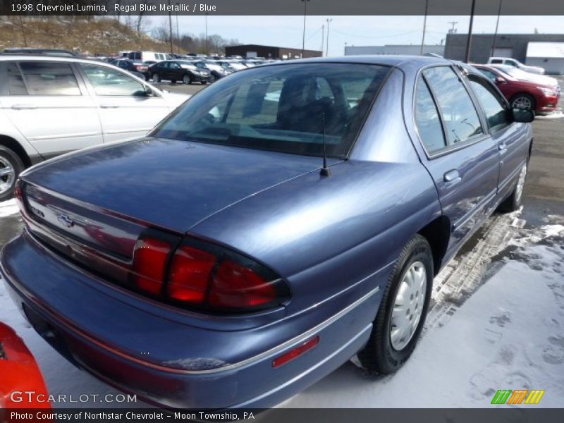 Regal Blue Metallic / Blue 1998 Chevrolet Lumina