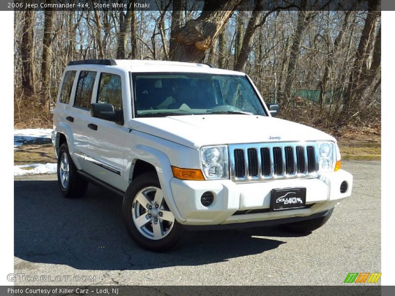 Stone White / Khaki 2006 Jeep Commander 4x4