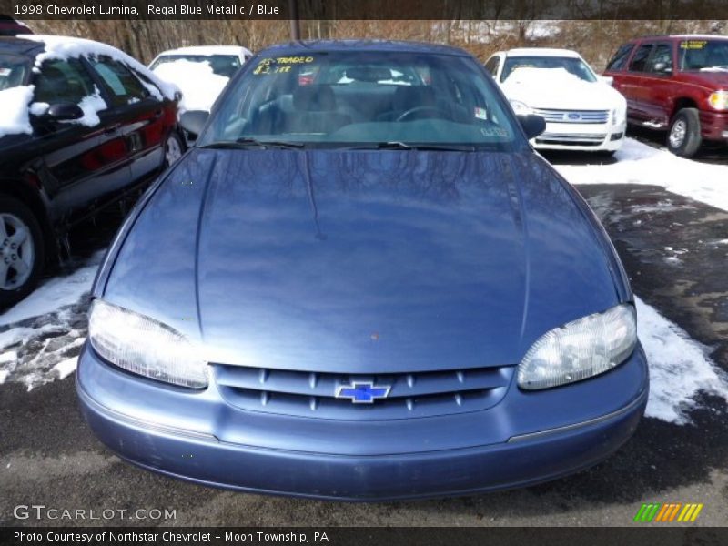 Regal Blue Metallic / Blue 1998 Chevrolet Lumina