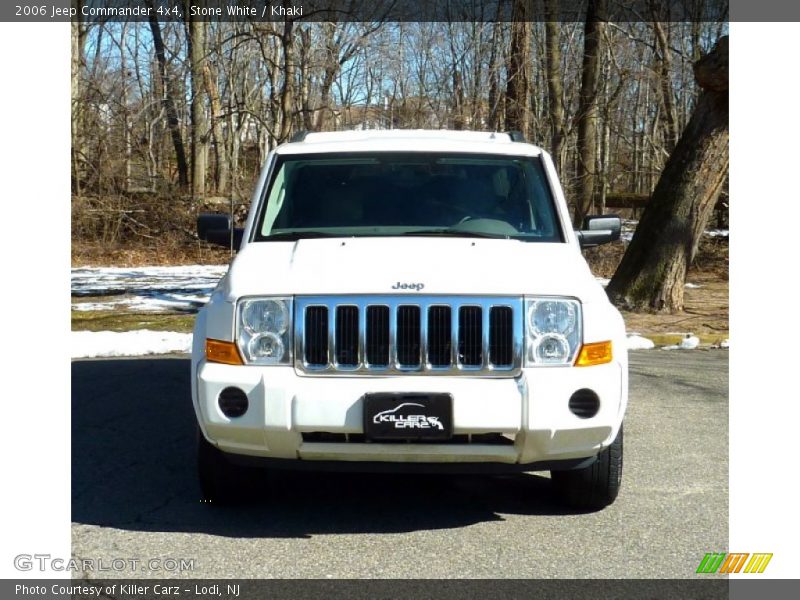 Stone White / Khaki 2006 Jeep Commander 4x4